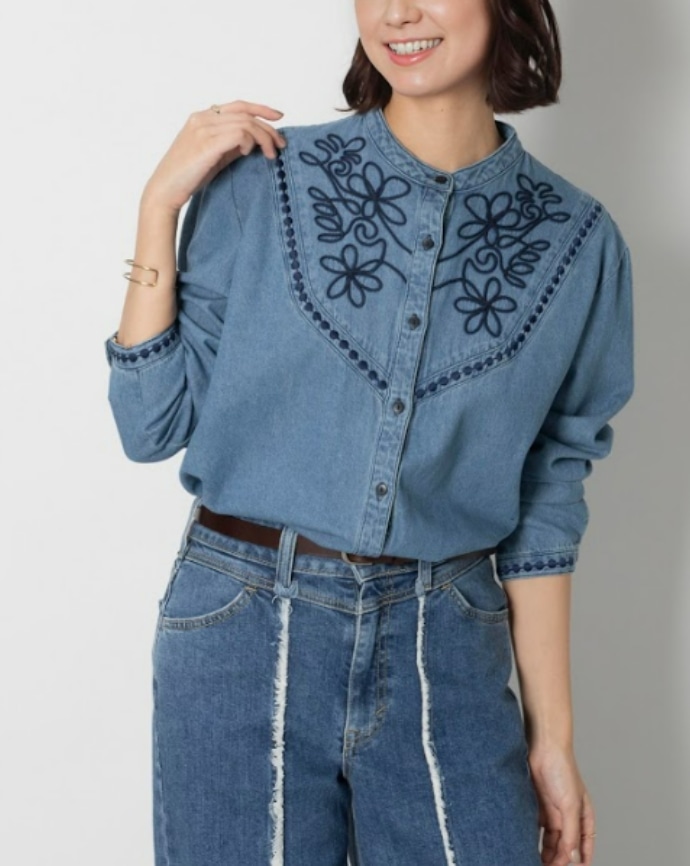 CORD EMBROIDERY	DENIM SHIRTS