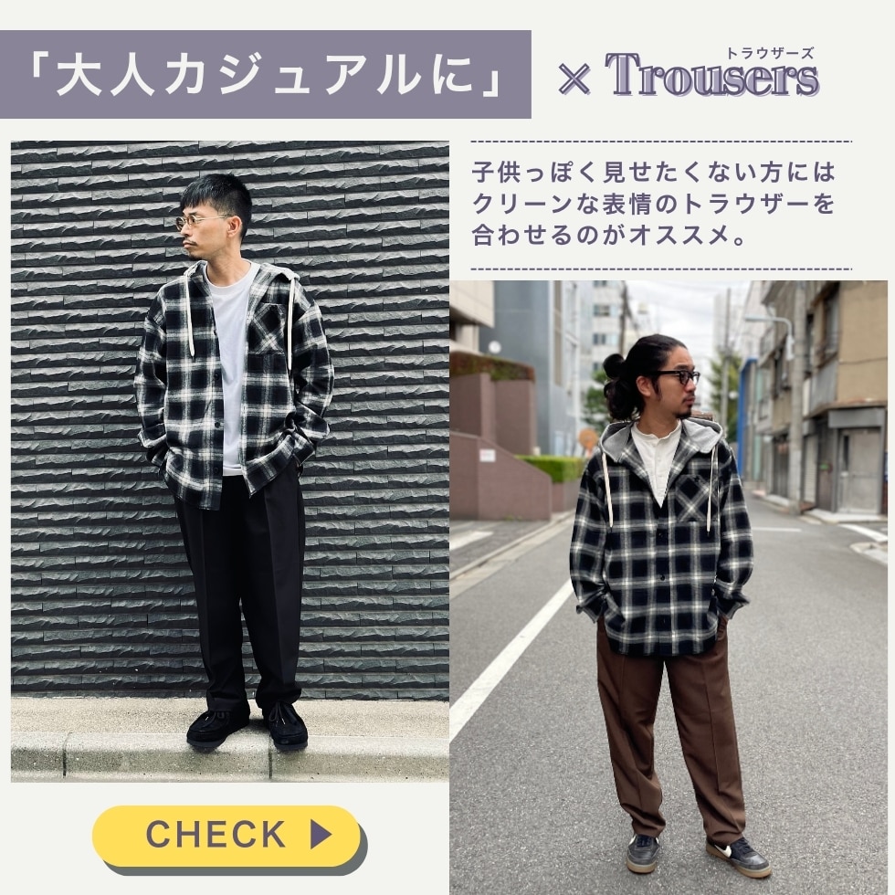 MAZZEL  Straight Flush チェックシャツ Ⓜ️ MAZZEL “Royal Straight Flush