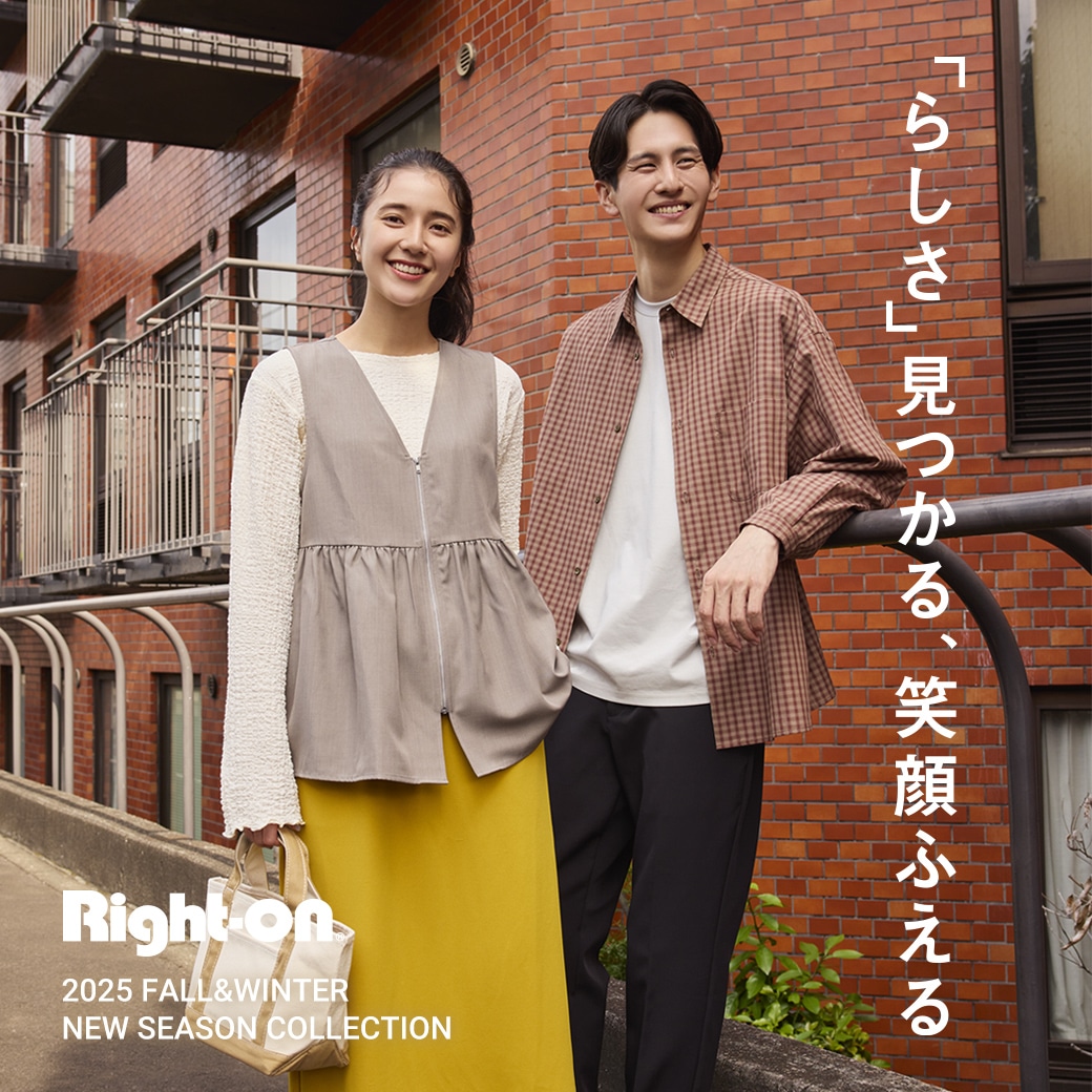 2025　FALL＆WINTER　NEW LOOK