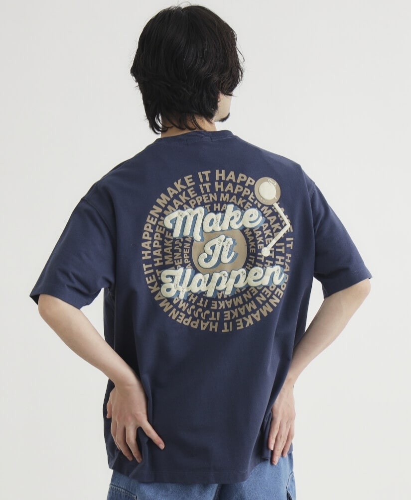 ミュージックロゴTシャツ