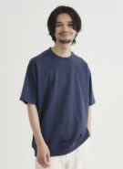 裾リブショートスリーブTシャツ