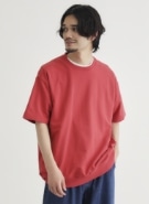 裾リブショートスリーブTシャツ