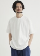 ヘンリーネックTシャツ