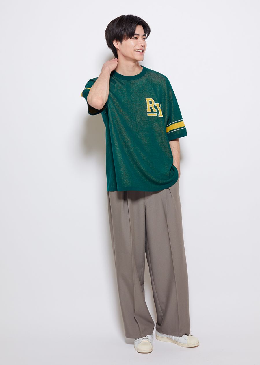 グラフィックロゴニットＴ