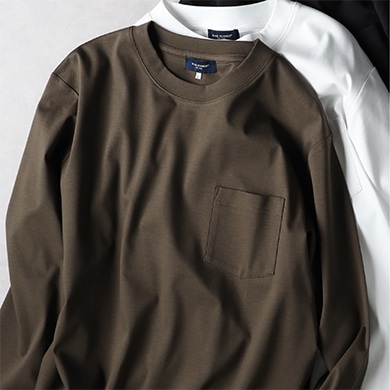 ポケットロングスリーブTシャツ