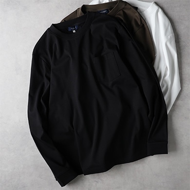 ポケットロングスリーブTシャツ