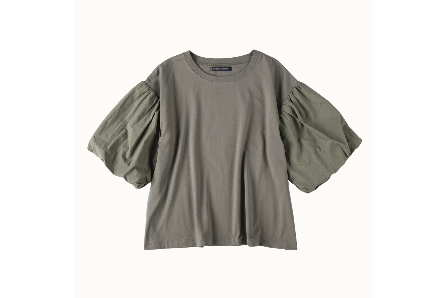 接触冷感袖バルーンＴ