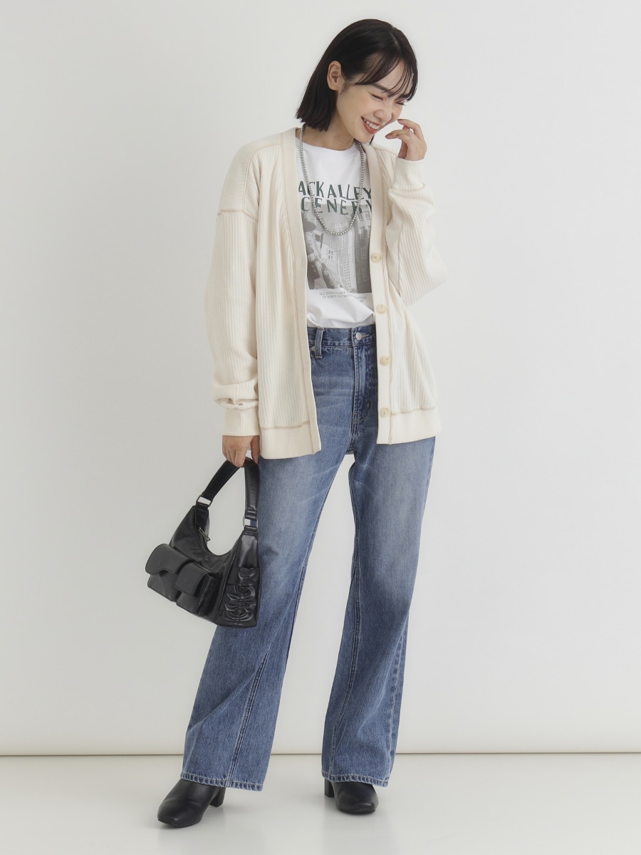 カットソーカーディガン