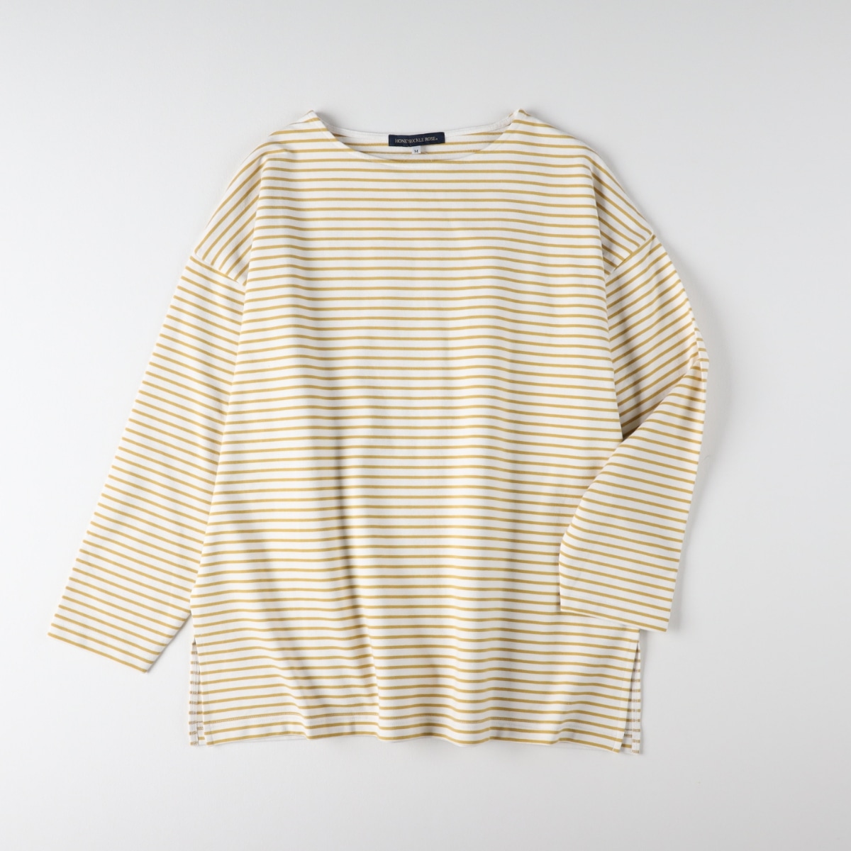 インレイボーダーロングスリーブTシャツ